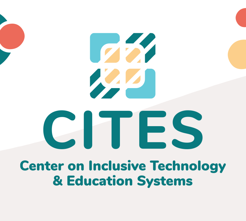 Logo for the Center on Inclusive Technology and Education Systems (CITES)