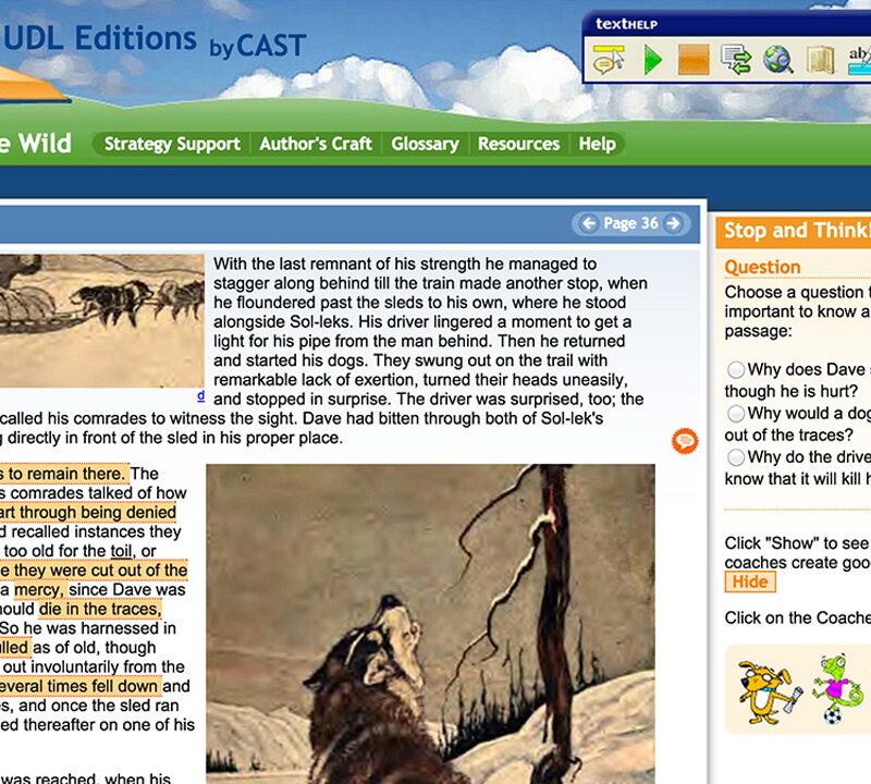 Screenshot of a UDL Editions web page