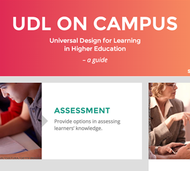 Screenshot of the UDL OnCampus web site home page