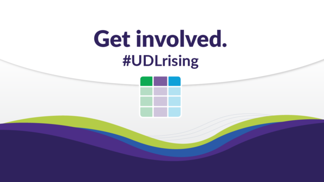 Get involved. #UDLrising